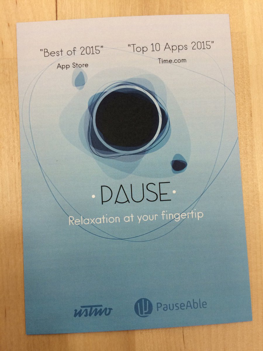 caseyhopkins's tweet photo. Representing #PAUSEApp in the Swedish Pavilion. Come visit us in Exhibit Hall 3! #sxsw... https://t.co/nF1hdIe5fA https://t.co/zoah7cA20k