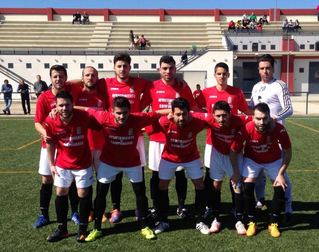 CFCAMPANARIO's tweet photo. Once inicial del @CFCAMPANARIO en la mañana de hoy: https://t.co/L99w9JGsrS