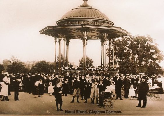 Erroneous! Erroneous! My bro isn't the oldest bandstand. <a href="/peckhamvision/">Peckham Vision</a> beat us to it #1861 <a href="/ClaphamCommon1/">Friends of Clapham Common</a> #clapham