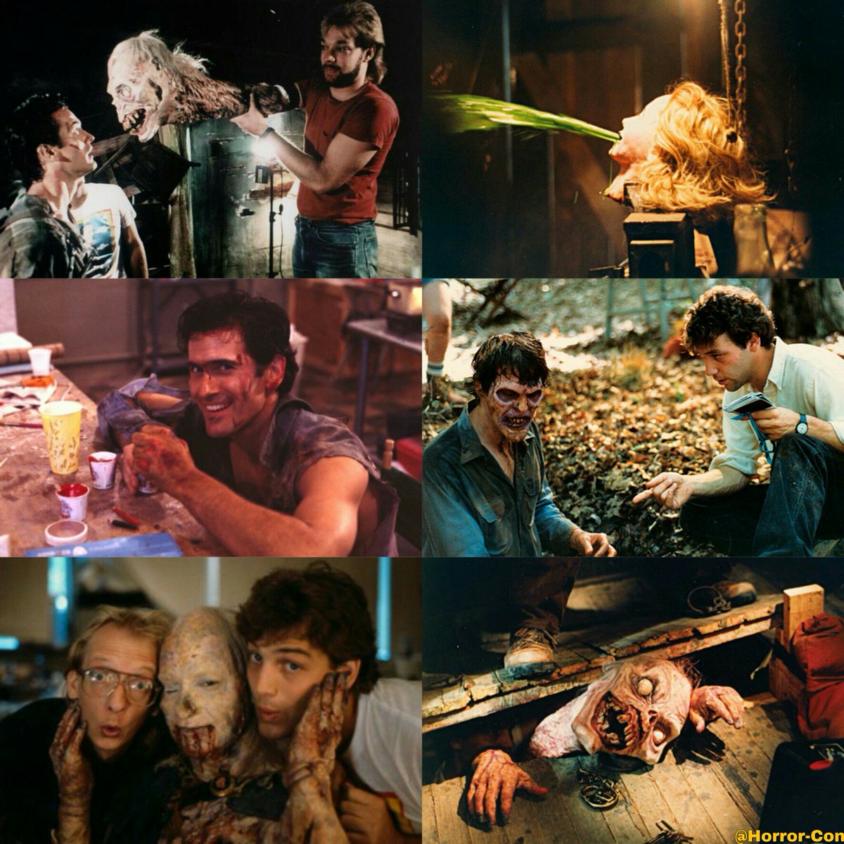 HorrorCon2013's tweet photo. 29 years ago today Evil Dead 2 was released on this earth! @GroovyBruce @tedraimi https://t.co/tqFxvCOT9W
