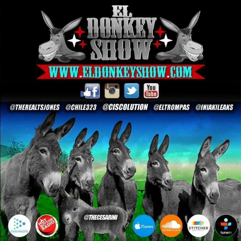 TheCesarini's tweet photo. #eldonkeyshow Monday  at 11pm P 2am E #english 12am P 3am E #enespañol @dash_radio @HotButtonRadio @CISCOlution https://t.co/cK9EUJHASB