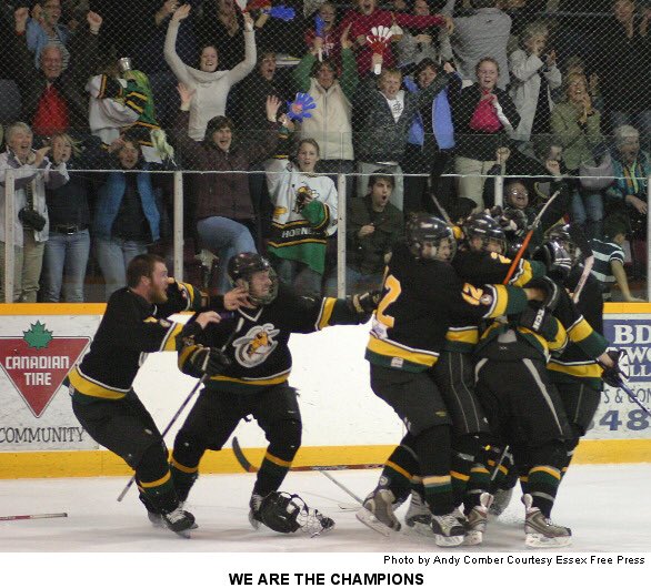 HornetsTalkBlog's tweet photo. Chance to clinch league title on Penetang ice. Can't beat that. Bring it home boys 🐝 https://t.co/gpxBQY6J1e