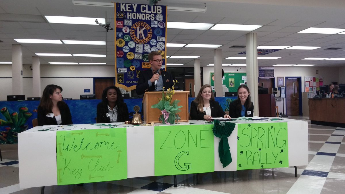 RicharRenee's tweet photo. Key Club Zone G Spring Rally is under way! #floridakeyclub https://t.co/JxmBkhn43M