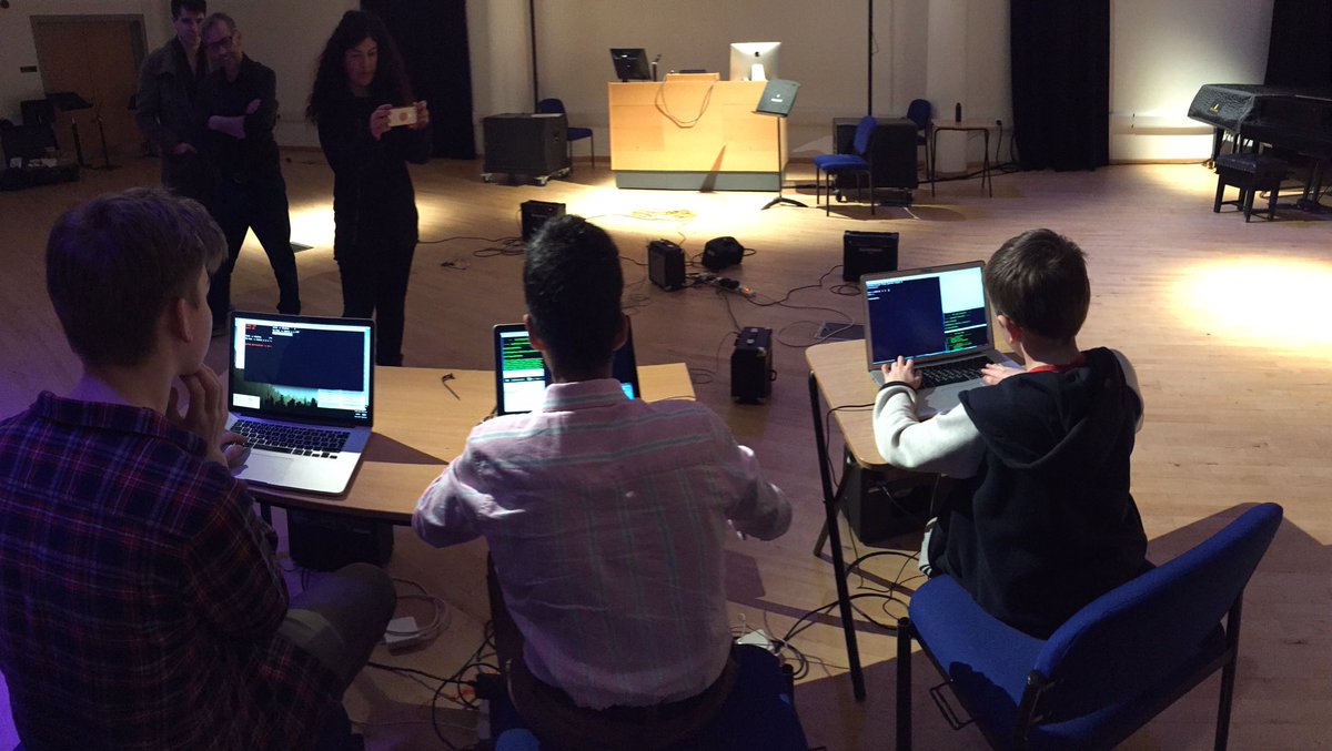 LizDobsonUoH's tweet image. #gocompose performances @soundandmusic @HuddersfieldUni