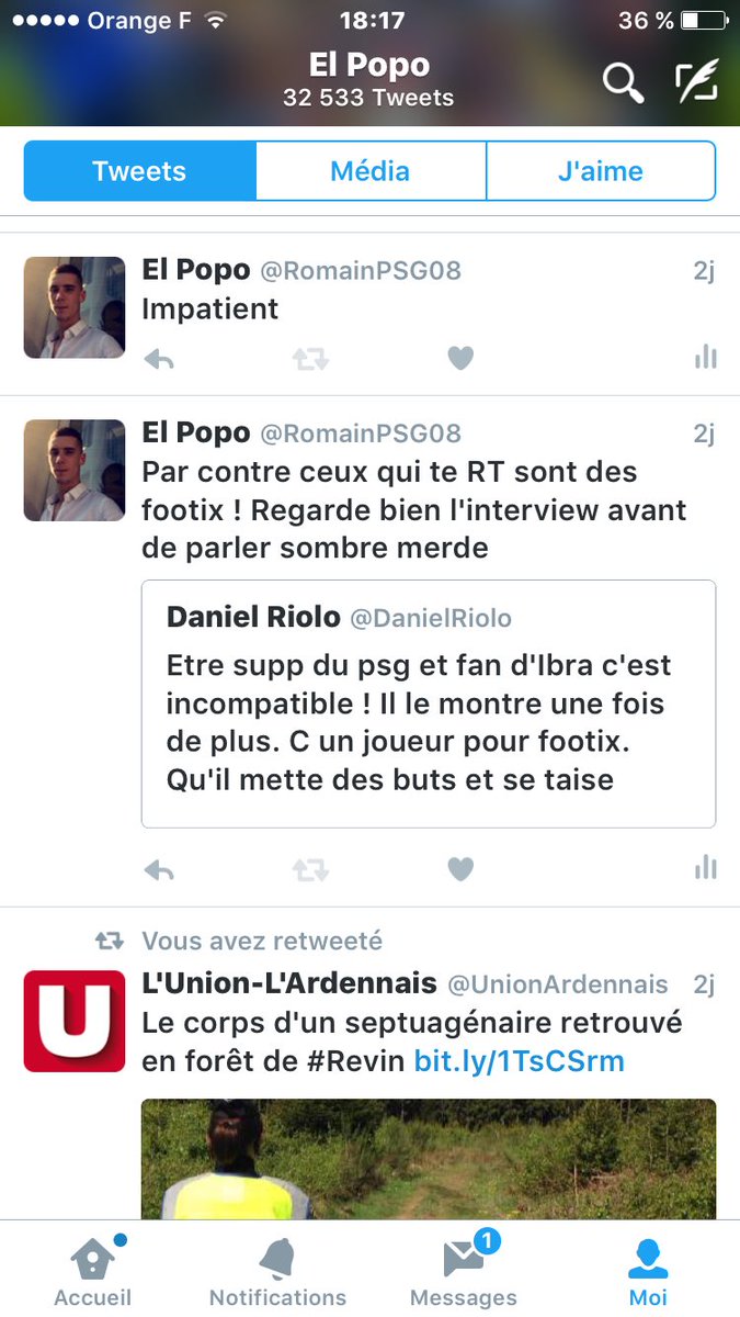 RomainPSG08's tweet photo. Vis ma vie avec Riolo ! #PSG #CHEPSG #PSGESTAC #TPMS #RIOLO #MENES #CFC https://t.co/4PiwvXD56f