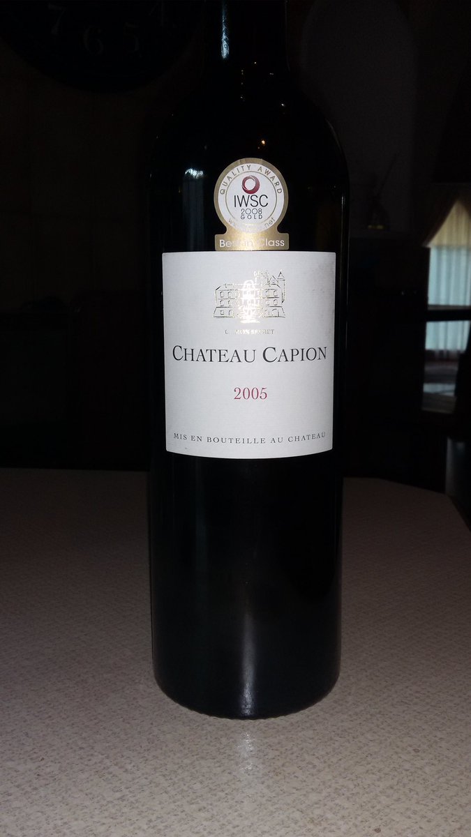 Poeppol's tweet photo. Bloody Wow!!! Congratulations! @Saxenburgwine @ChateauCapion https://t.co/54DIw1ihbC