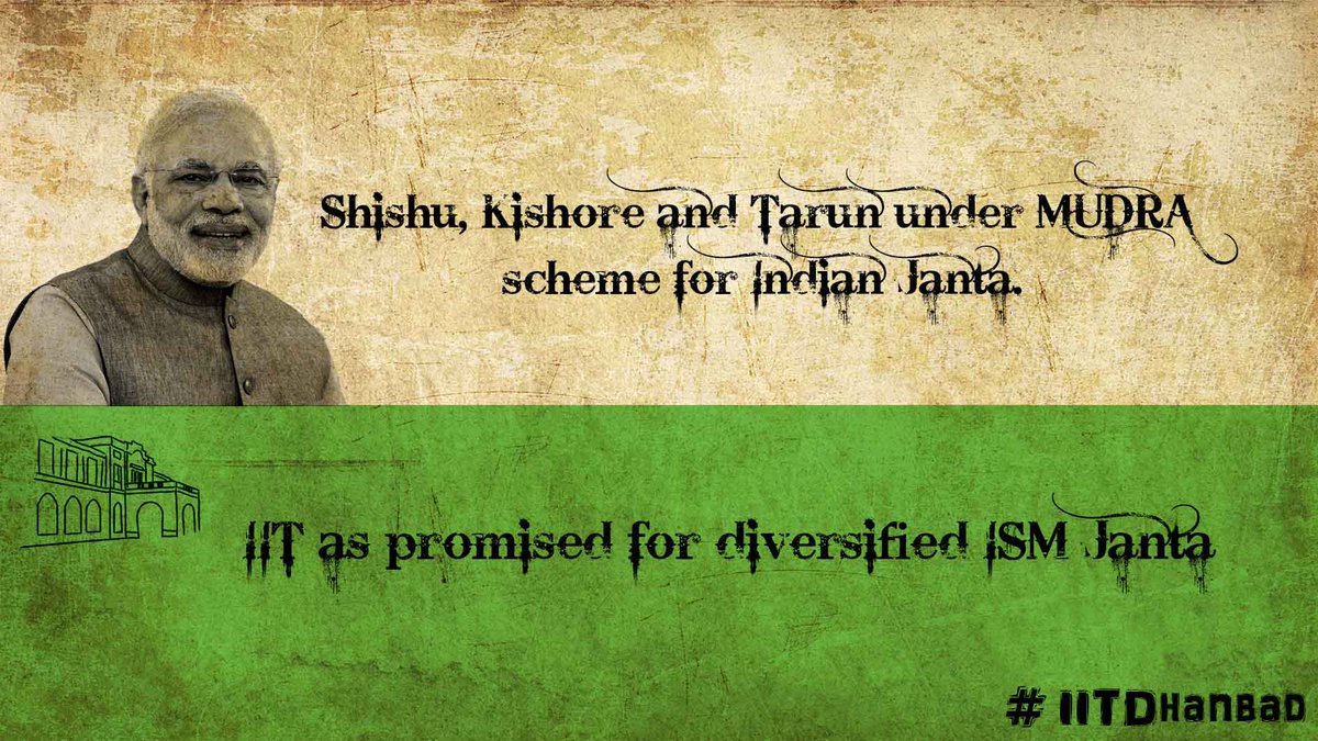 ManashD15067748's tweet photo. @PMOIndia
@narendramodi
@smritiirani
@HRDMinistry
#iitdhanbad #tableIITamendact https://t.co/jbmKHoKJFy