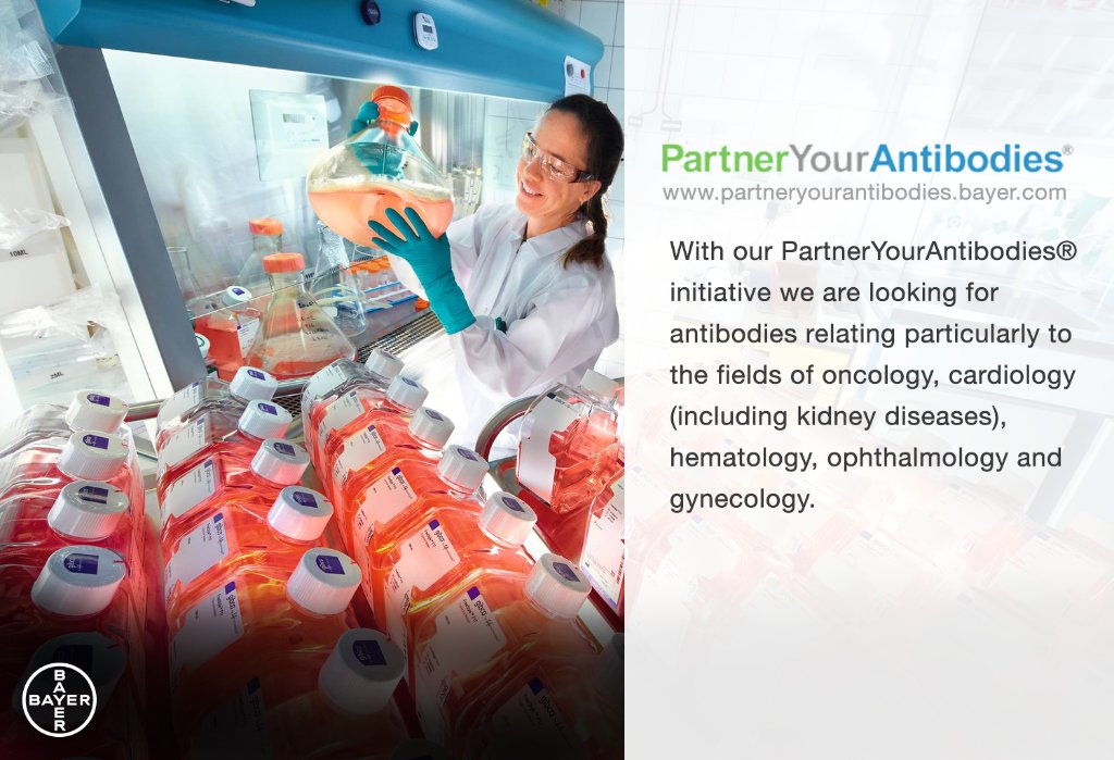 Bayer Pharma on Twitter: "We're looking for novel antibodies that may