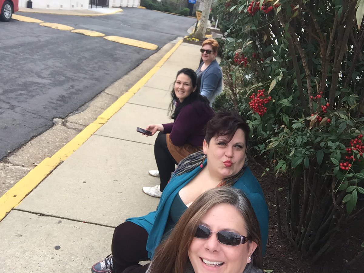 KimEscueAPSU's tweet photo. Waiting for the shuttle#govsdc#govsfemsdc#govsmeansrespect https://t.co/8oSmFjivK4
