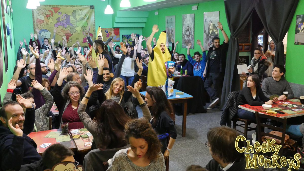 UniverseZer0's tweet photo. Cheeky Monkeys Party! 
#FreeBanana

#CheekyMonkeys #UniverseZer0 #CardGame #BoardGame #CheekyMonkeysParty #PartyHard https://t.co/rYc57UUerR