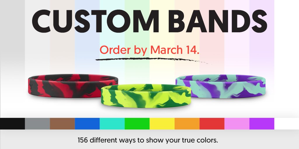 ROADiD's tweet photo. Here today gone tomorrow (night).  Design your own band > https://t.co/oNTpDlBsbM https://t.co/Z0ArJgXQIm
