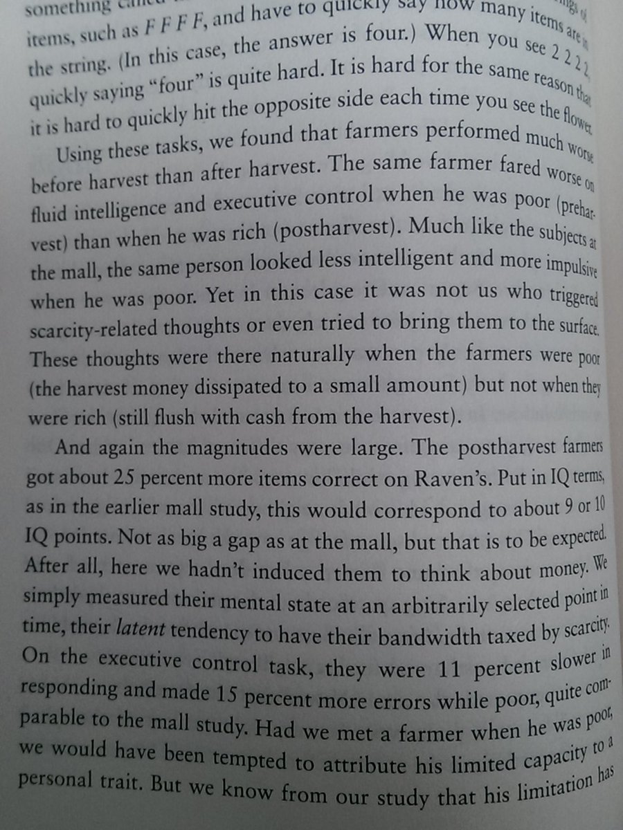 UnitedWayMoffat's tweet photo. Reading on what financial #scarcity does to our brains this sunny morning. #bandwidthtax #addresspoverty https://t.co/BjPpOBJv7x