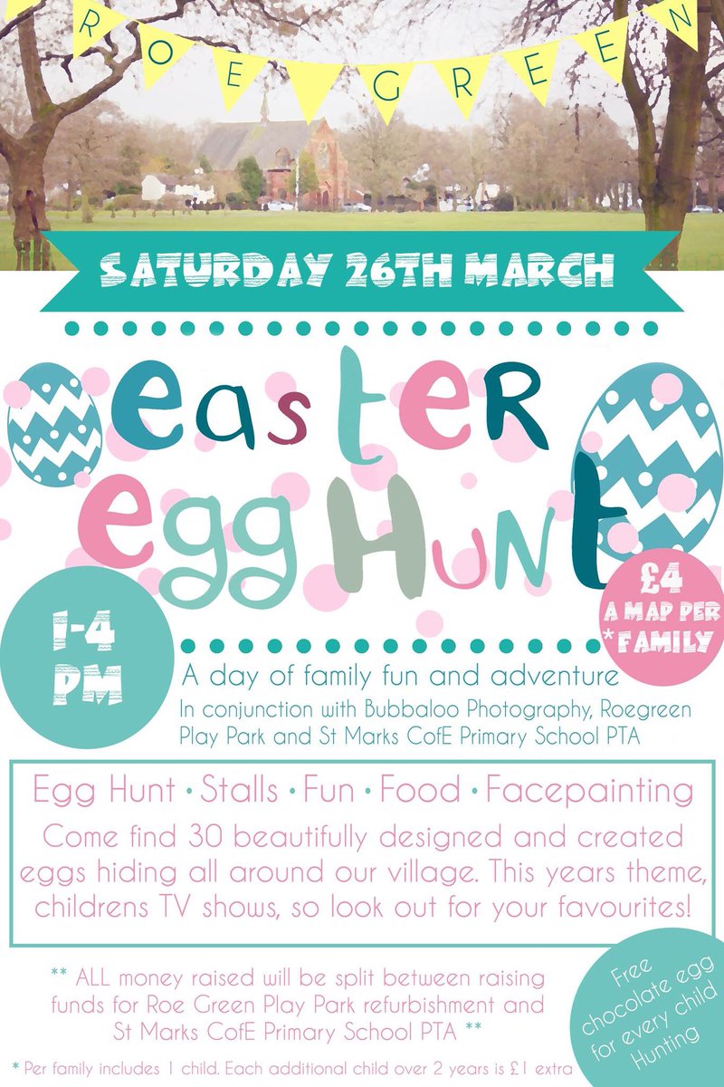 EASTER EGG HUNT. Thank you to our sponsors, couldn't hold this great event without your support <a href="/HairEden/">Hair Eden</a>