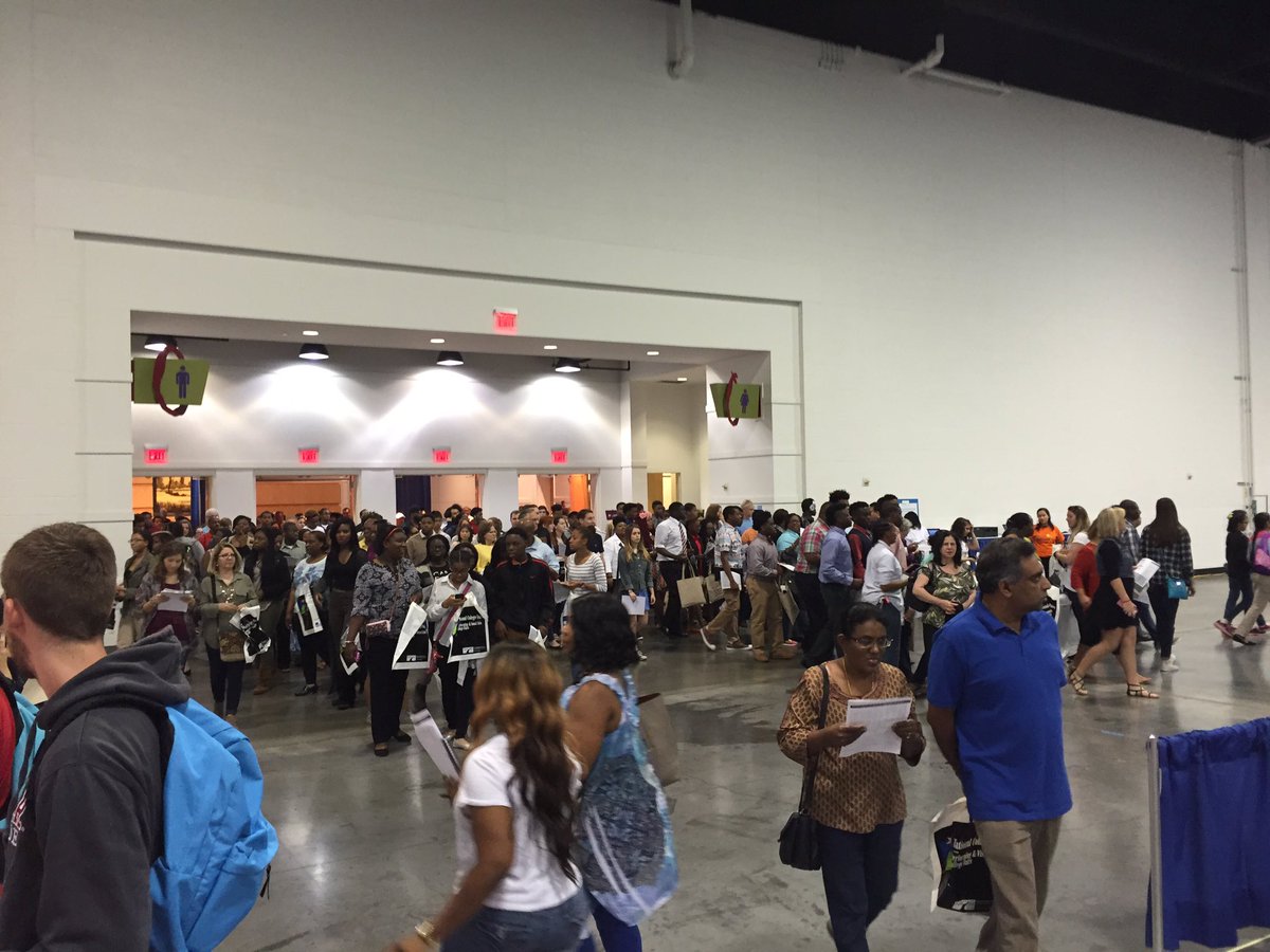 AtlantaNCF's tweet photo. And the #atlncf is open. #nacacfairs https://t.co/z5QqaceWLZ
