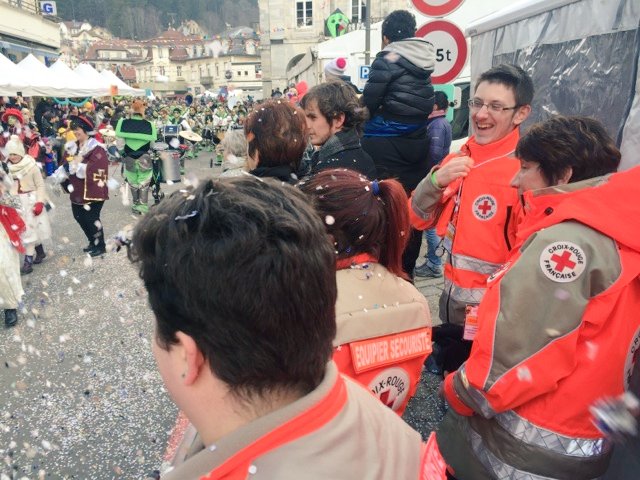 CRF_Besancon's tweet photo. Deuxième jour de poste @CarnavalMaiche 
Super équipe ! Super Ambiance ! https://t.co/XYdaZamz58