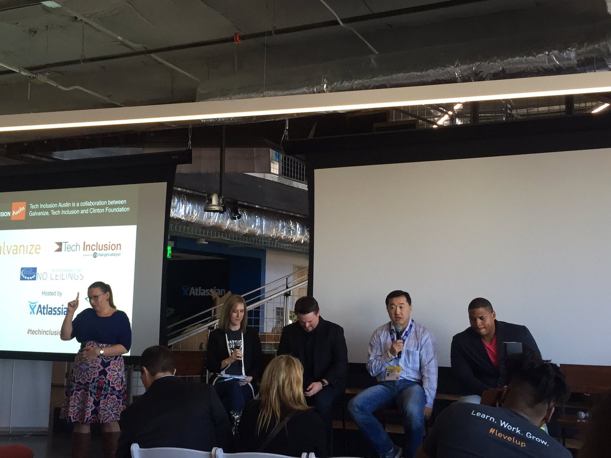 charliekkelly1's tweet photo. Insightful panel @galvanize vetsintech cc @patriotbootcamp @CharCreech @PhilDillard0210 #SXSW2016 #techinclusion16 https://t.co/xc016lsaOj