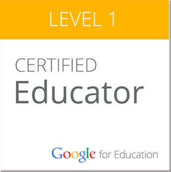kirkbenson's tweet photo. As of last week I am officially a Google Certified Educator! #STEM @WaukeshaSTEM @STEMWaukesha https://t.co/vYRPKaF9Ha