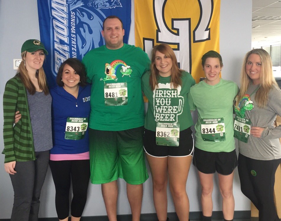 KatieELongman's tweet photo. Had so much fun at the Shamrock 5k with my fellow Appirians! #GoAppirio https://t.co/sqUA5KSK49