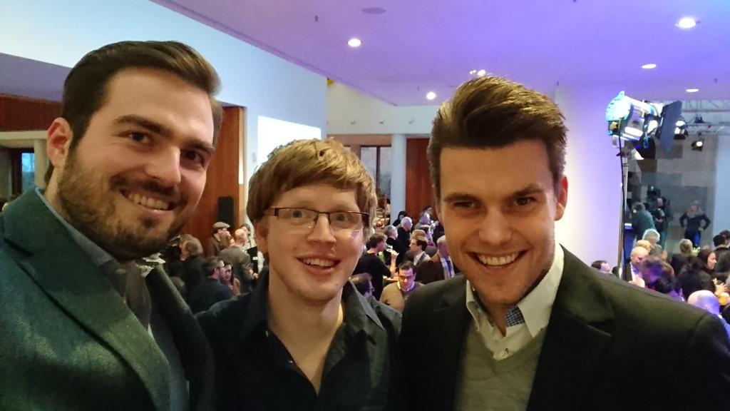 Gute Stimmung auf der Wahlparty der Landesvertretung! #berlin #ltwbw #bawü