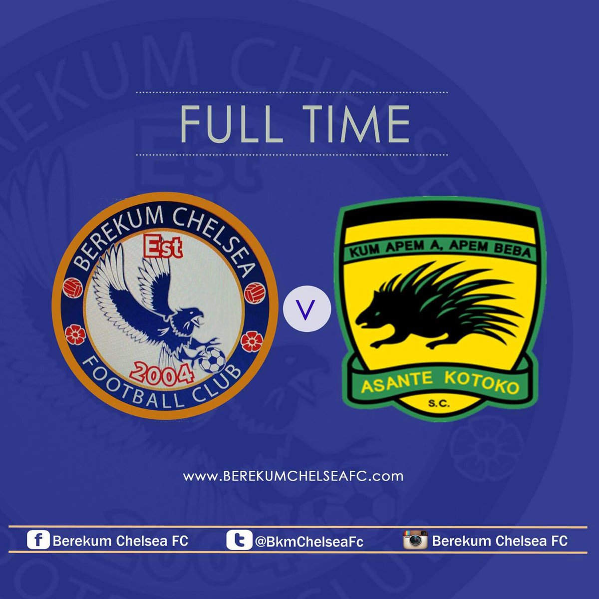 BerekumChelseaF's tweet photo. #bcfc 2 vs @AsanteKotoko_SC Goals by @adams_sadick ( 20'24 ) mins. #ghpl #bcfclive #ghpllive https://t.co/V7AraqxIRZ