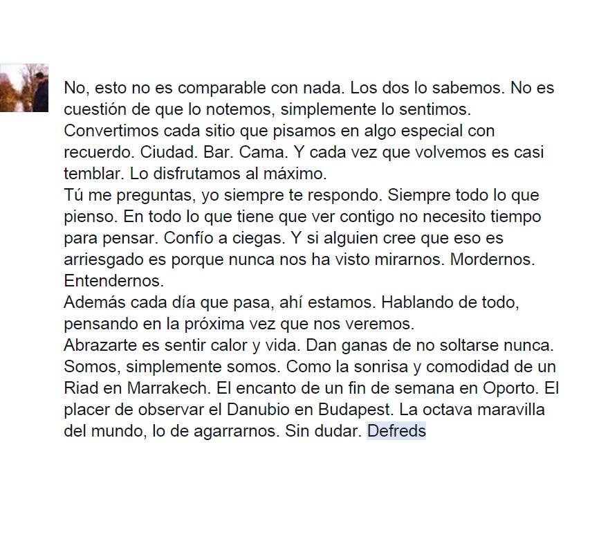 Defreds's tweet photo. Pensamientos de domingo. Sin dudar. https://t.co/Kzq1XfJKrz