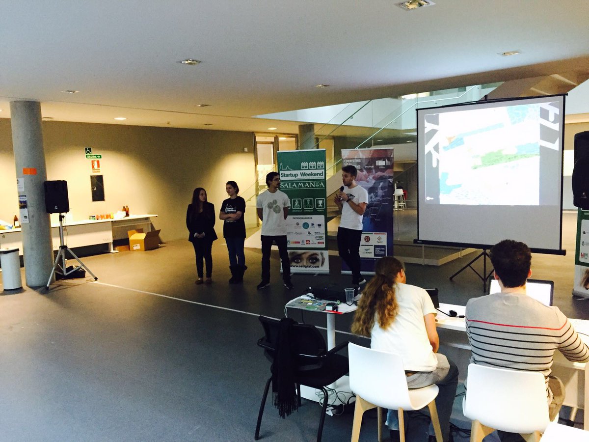 SW_Salamanca's tweet photo. 'Comienzan las presentaciones finales,empezando por Tell me I can' https://t.co/lN5tSC2RRI