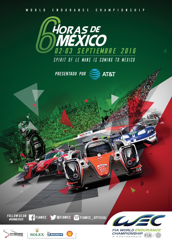 FIAWEC's tweet photo. WEC races into Mexico City. https://t.co/7NFvtDNxdo
#WEC #6hMexico https://t.co/mkLCvIQbKN
