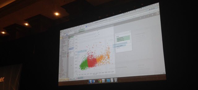 tableau's tweet photo. .@Ajenstat demos advanced self-service analytics. #GartnerBI #TableauIsWhy https://t.co/VOXxduVKcB