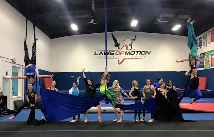 CMQ_TheEhTeam's tweet photo. Canadian Mudd Queens in #Ottawa raised $120 while having some #aerial fun at Aerial Antics for the #CHEO Foundation https://t.co/eLkBHzhvqy