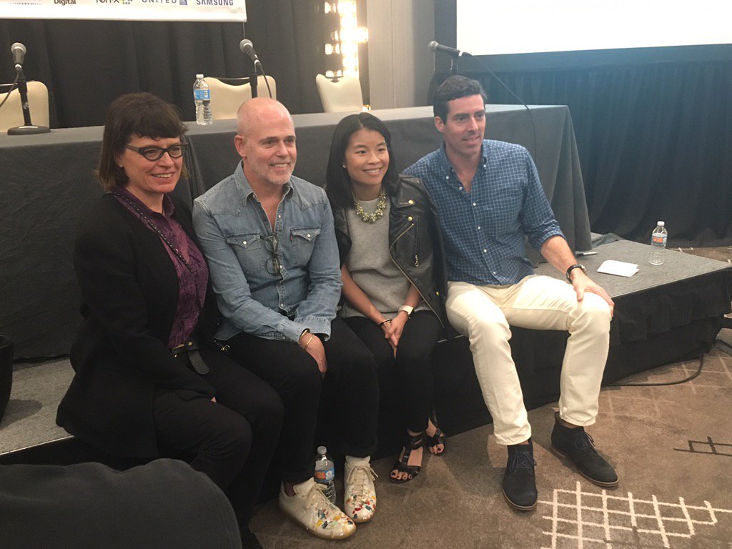 aql11's tweet photo. The awesome diverse panel from #headandhearts: consumer engagement where it counts over at #sxsw. https://t.co/ypcsVSQsWZ