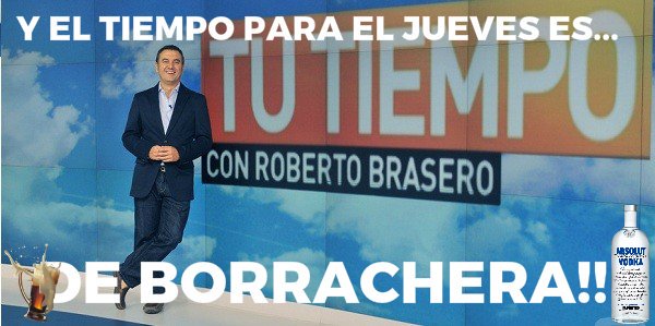 BarraMAGISTERIO's tweet photo. Sabemos que tenéis miedo por el tiempo en PERITOS, pero tranquil@s, aquí tenéis el pronóstico más fiable.🎉🎉🍻🍷 https://t.co/ZOkor3FaEY