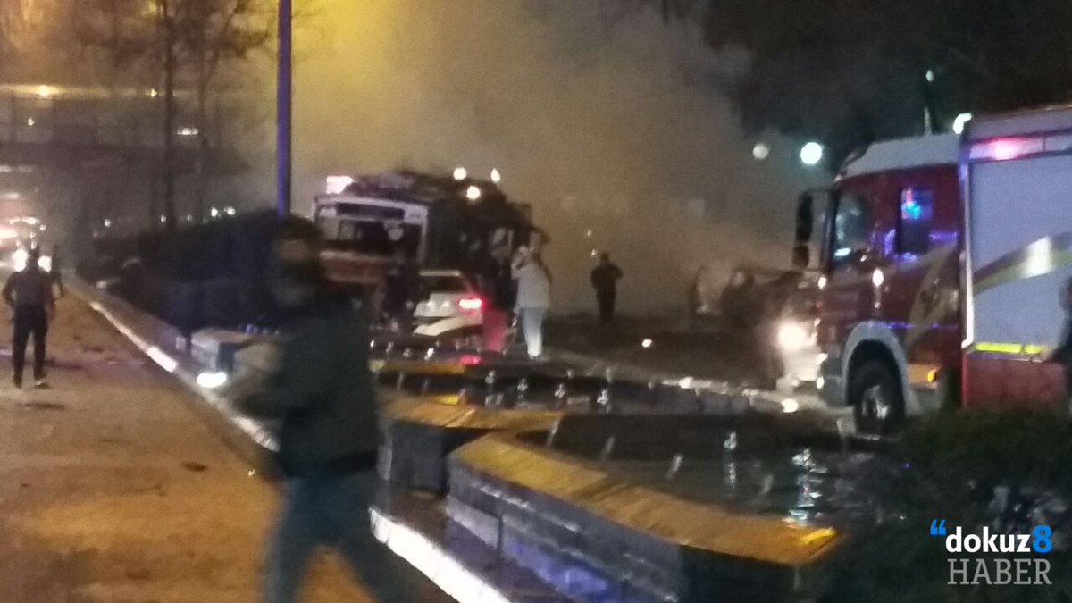 dokuz8haber's tweet image. #AnkaraPatlaması sonrası muhabirimiz olay yerinden bildiriyor. İşte ilk fotoğraflar.