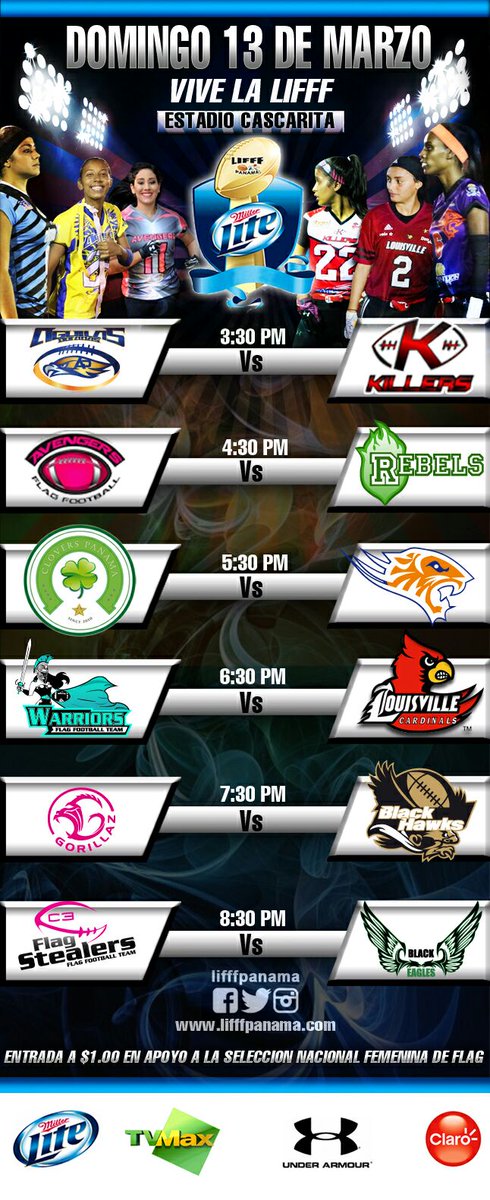 Liga de Flag Football Femenino Panamá tweet media