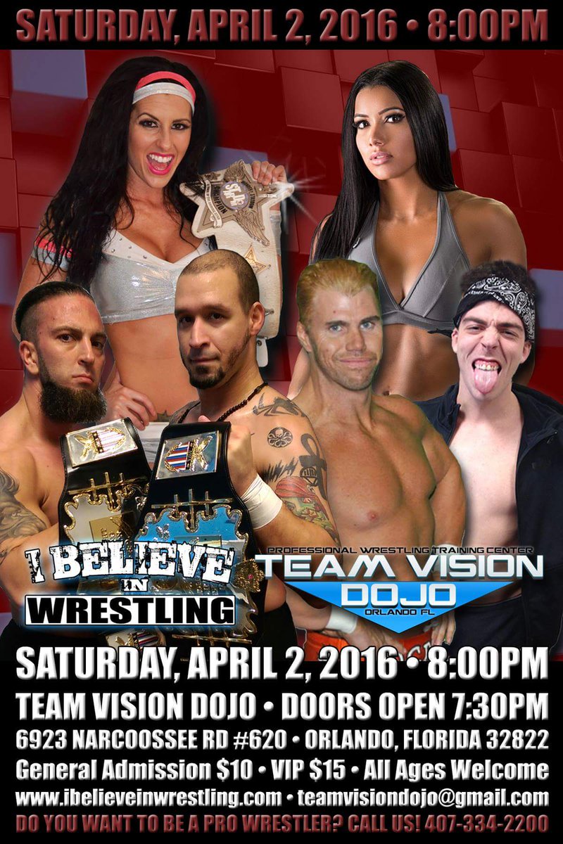 iBELIEVEinWRSTL's tweet photo. Results from last night's #BELIEVE118 @TeamVisionDojo are as follows. We're back on Saturday, April 2 #BELIEVE119 https://t.co/T92NPWeA4V