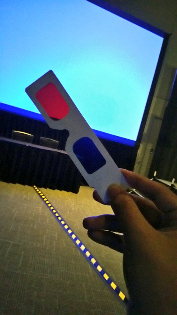 ajl3photo's tweet image. I was just given 3D glasses for my next session about the Science of Color in film. #SXSW #SXSW2016 #ColorInfluence