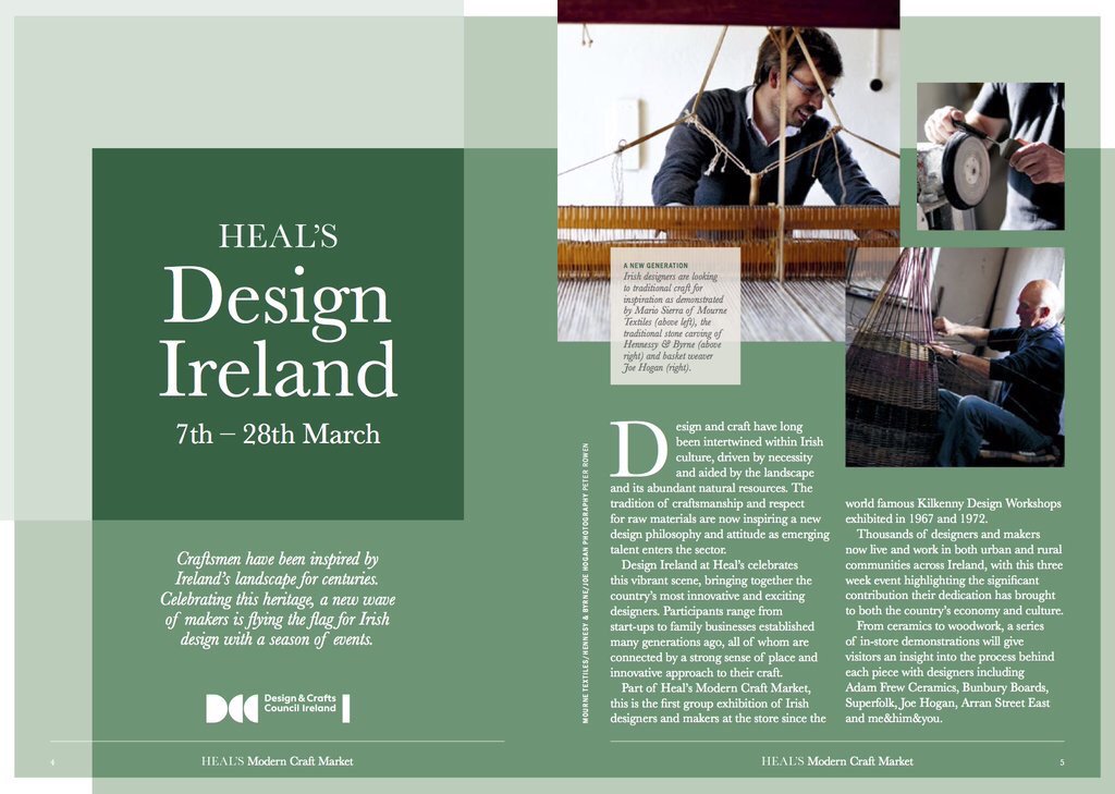 bbrianmcgee's tweet photo. Visit @Heals_Furniture on #Tottenhamcourtroad to see #designirelandheals and meet the makers in March #StPatsDayLDN https://t.co/2ZNSK2HfTK