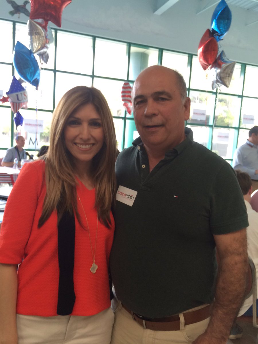 LAHORABOTERO's tweet image. Jeannette Rubio primera Colombo-Americana que aspira como primera Dama con Marco Rubio a la Presidencia.