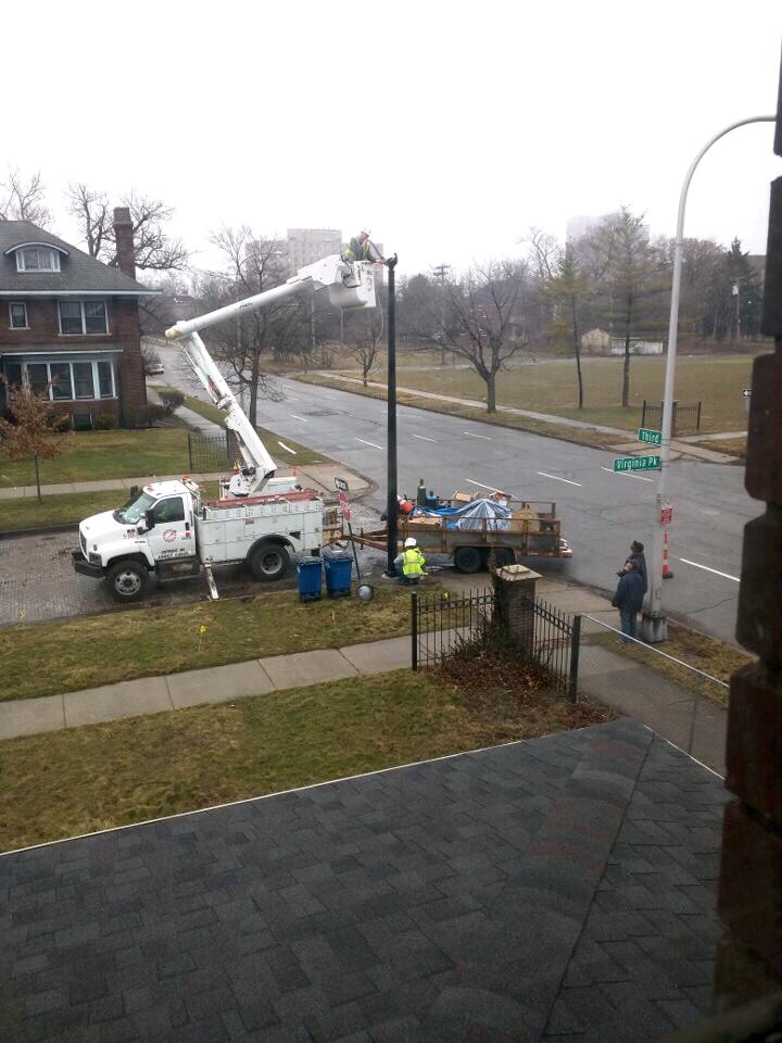 RebirthRealty's tweet image. Finally—streetlights!