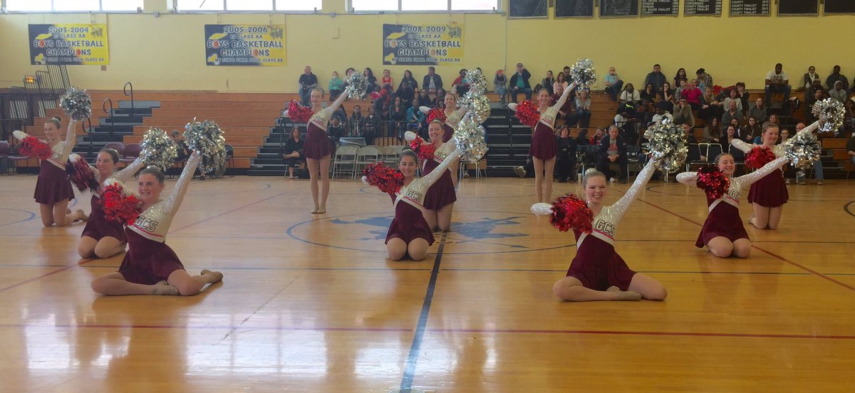 LIkickline's tweet photo. Garden City Spirit with some sharp Pom moves and great smiles in the squad category #LIKAchamps https://t.co/ZIsgZeKJfS