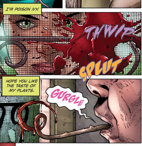 "#SeductiveSunday, Poison Ivy edition."