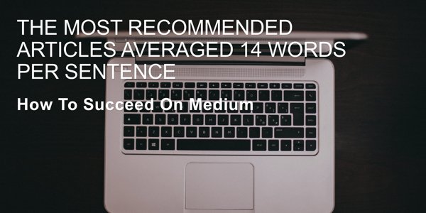 AppsListHunt's tweet image. The most recommended articles on #Medium in our study averaged 14 words per sentence! - buff.ly/1RFeey4