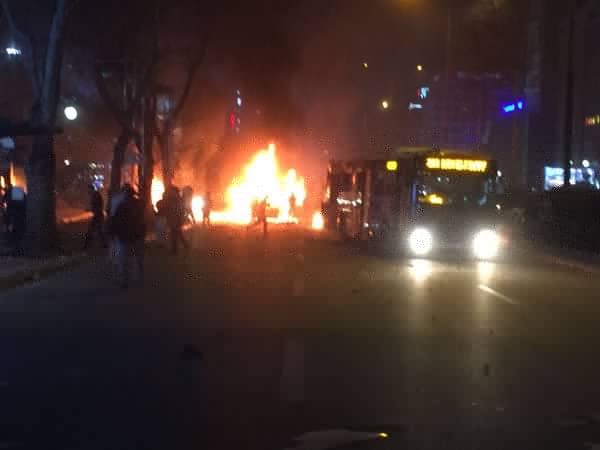 Istanbul_Indy's tweet photo. #Turkey: At least 27 killed in explosion in #Kızılay Square, according to #Ankara Governorship. #13March https://t.co/MznIr84EIP