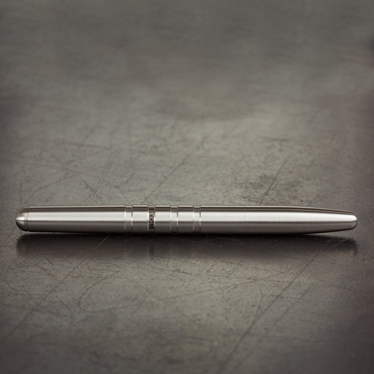 RichmondGrid's tweet photo. Newly released pen by RVA based #machineeraco, turned from solid 300 Series Stainless and hand polished. #rvamakers https://t.co/VN1JAE2XLw