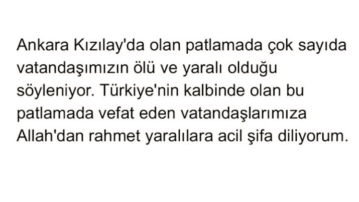 00Krap's tweet photo. ANKARA ya yapılan hain saldırıda hayatını kaybeden dostlarimiza  Allahtan rahmet dilleriz .  #Ankara https://t.co/dqmwukQQMk