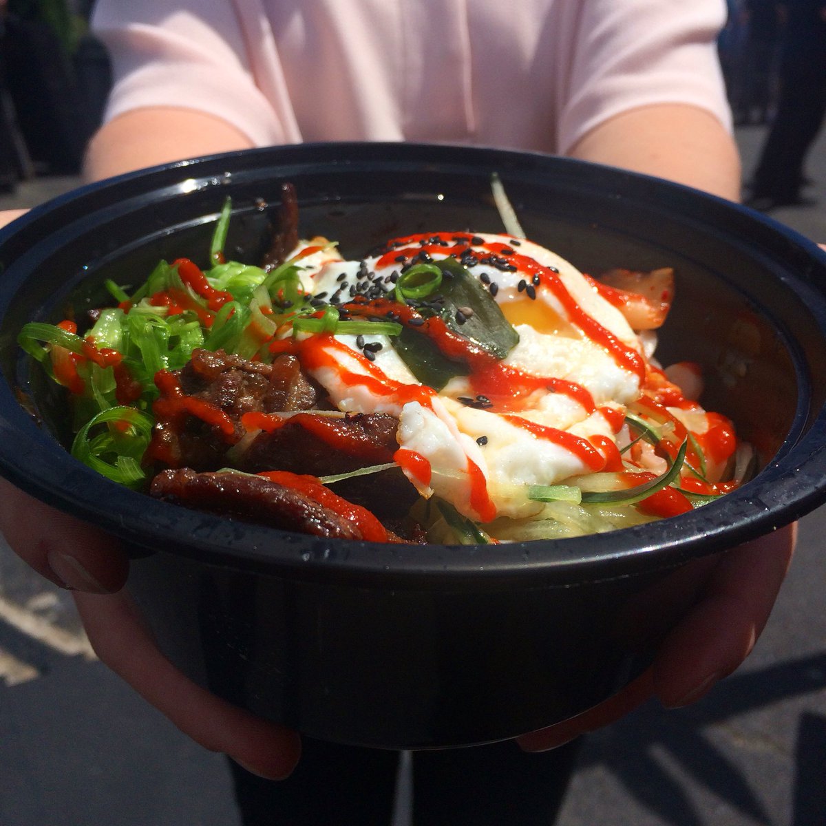 Best udon in #SF Fresh made #noodles from <a href="/odangudon/">Odang Udon</a> #foodtrucks #eataroundSF #bayarea #hungry #yum