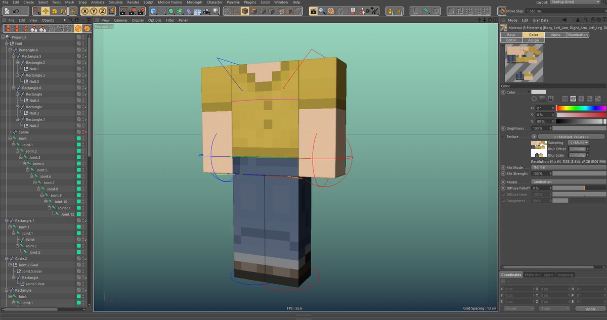 TheDAF96's tweet photo. Finished with body, arms and legs... now it's time for the head :D
stealed apollo's skin for riggin :P https://t.co/AkK6Oha17U