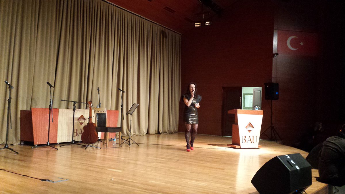 RaiseYourWoice's tweet photo. Now on stage @martinapavone https://t.co/HRSUsIG17R