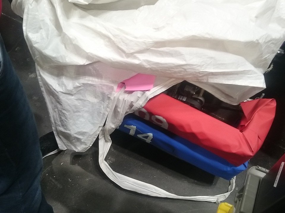 Goodbye robot! You served us well... #omgrobots <a href="/nycfirst/">NYC FIRST</a>