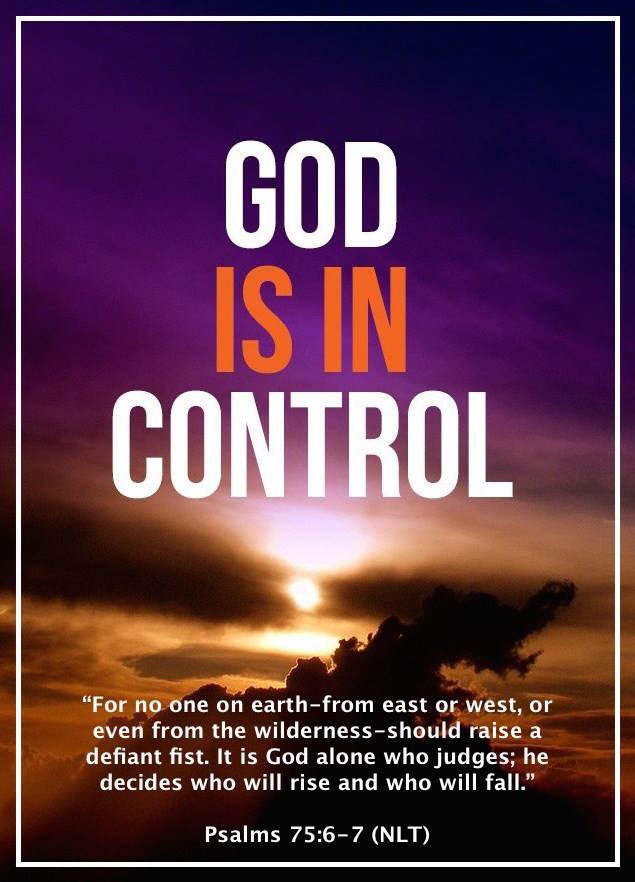 prayathome9's tweet photo. It doesn’t feel like it sometimes,but God is in control.You just need to get out of his way! Have #faith #IESEGSMM https://t.co/7B7ScPLtU8