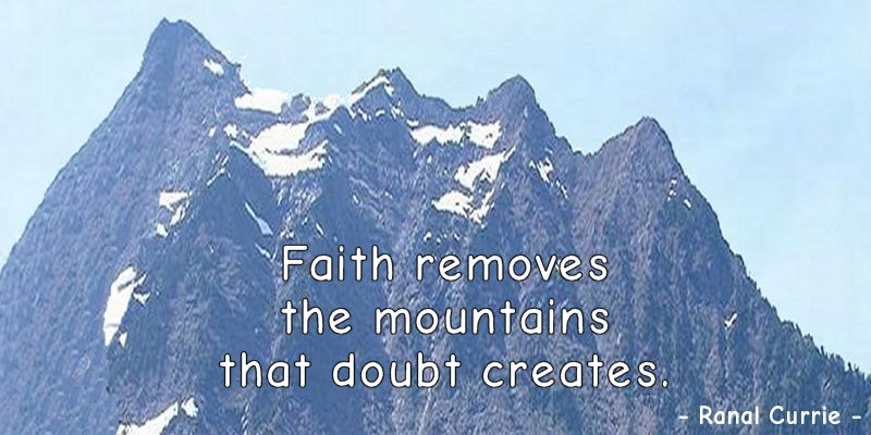 prayathome9's tweet photo. 34 minutes ago
Faith removes the mountains that doubt creates.  #doubt  #faith #iesegsmm https://t.co/gZ6mhAI2x6